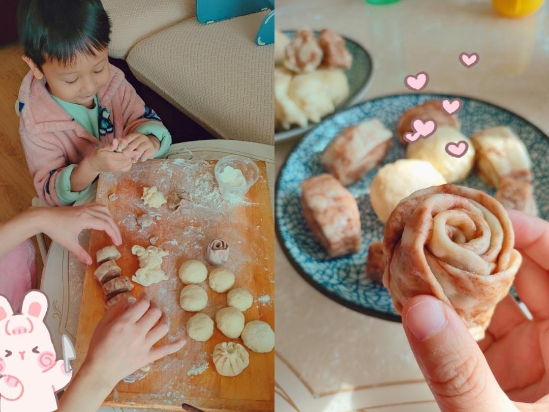 一发奶香小馒头，口感特别好！