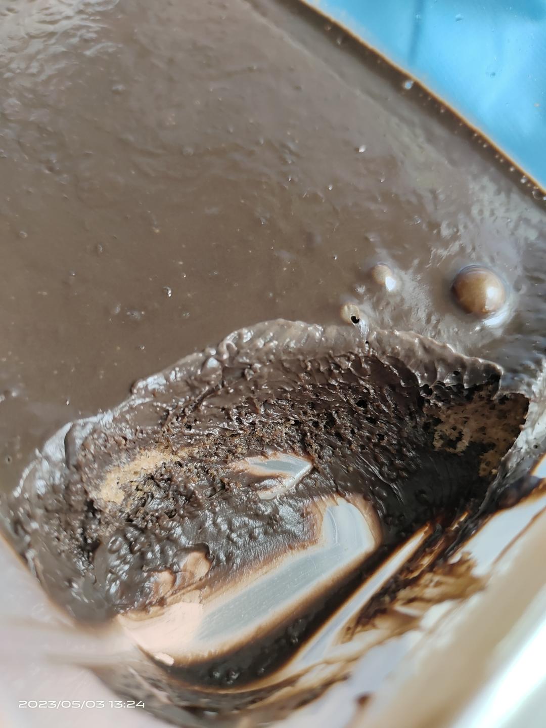 自制冰山熔岩巧克力🍫浓郁丝滑，简单又好吃