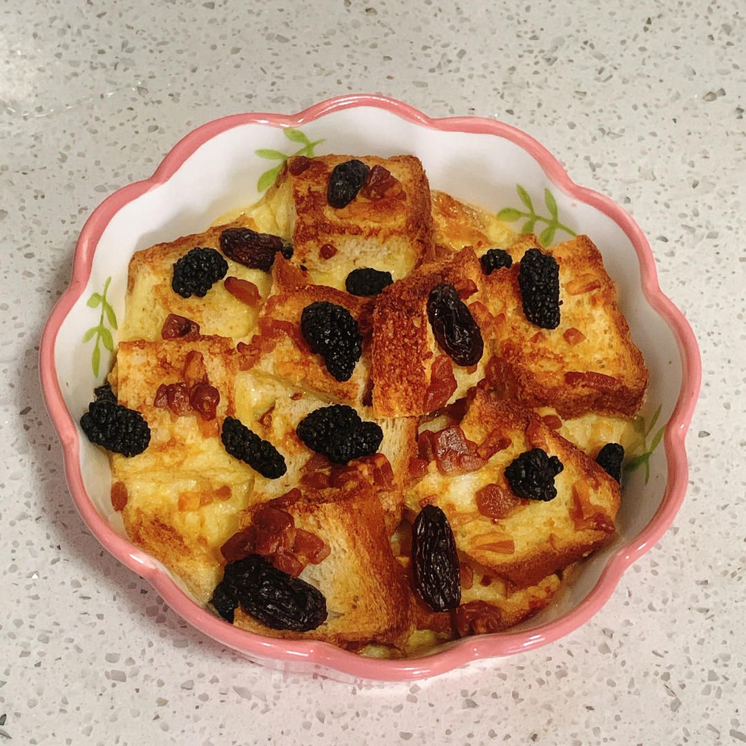 快手早餐 | 蛋奶烤吐司🍞松软可口 宝宝早餐