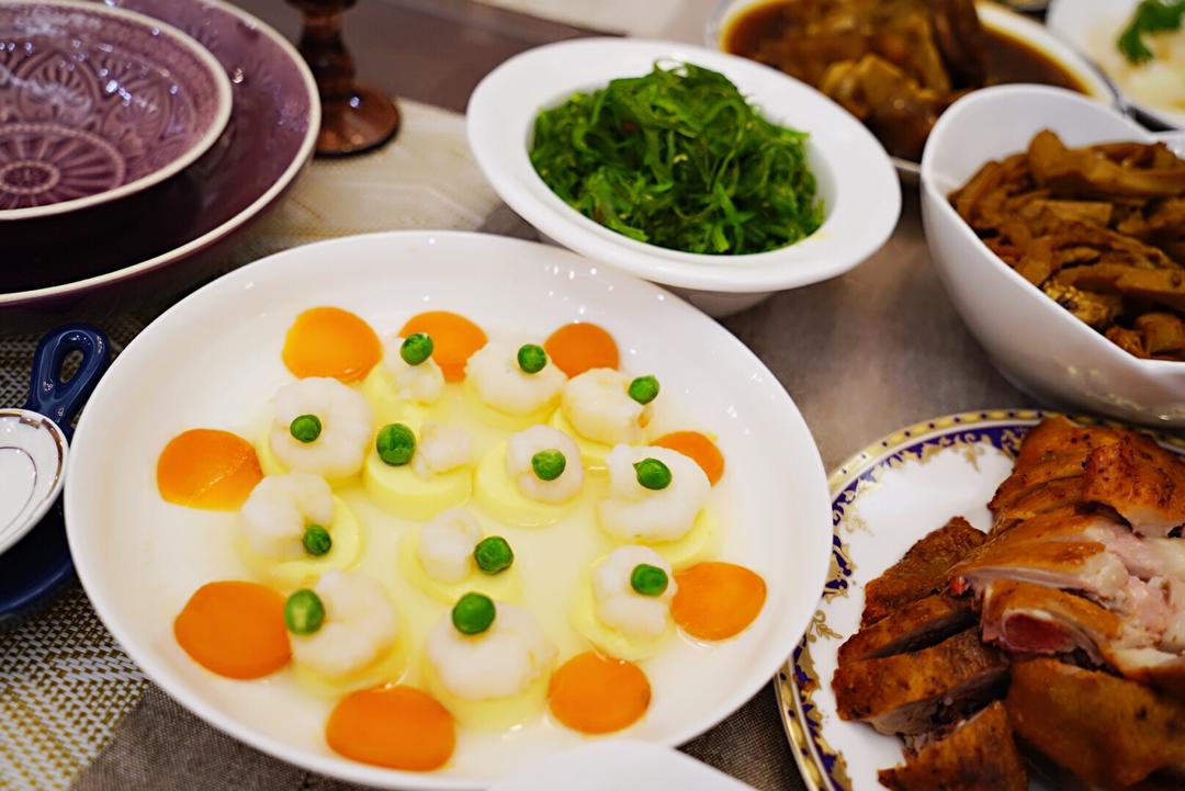 日本豆腐蒸虾仁
