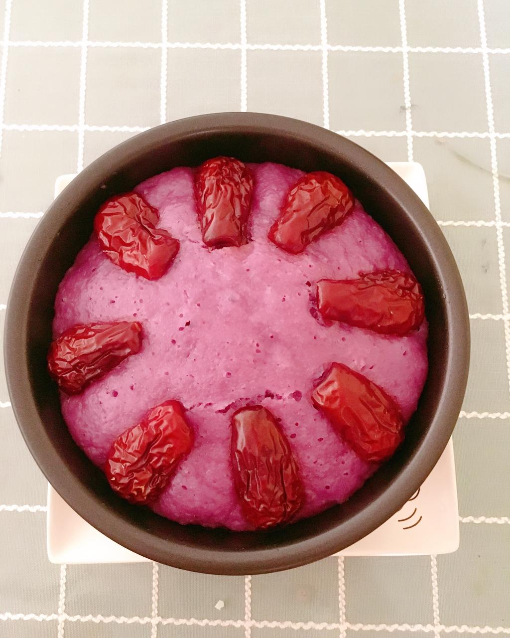 紫薯发糕