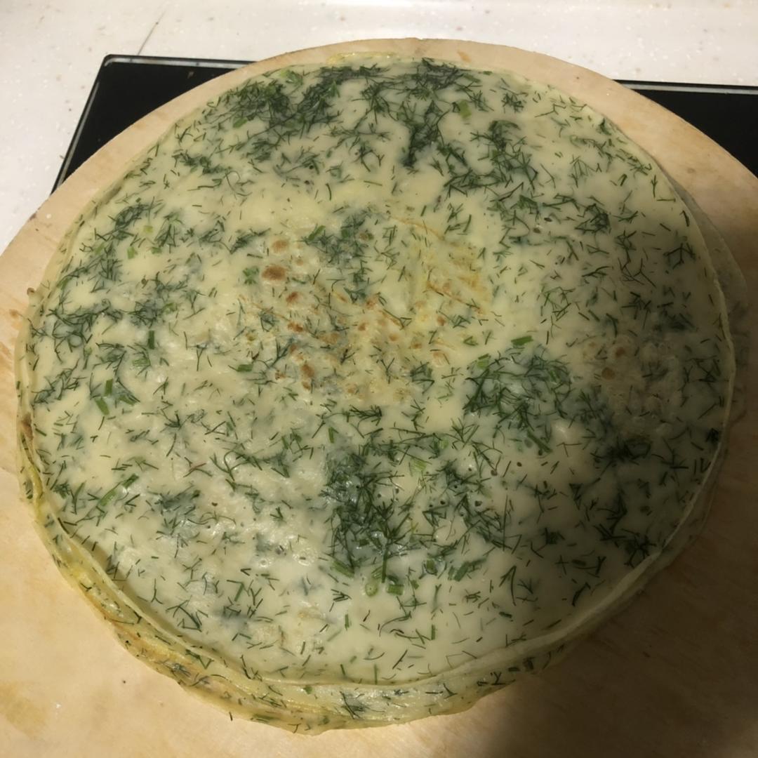 茴香煎饼
