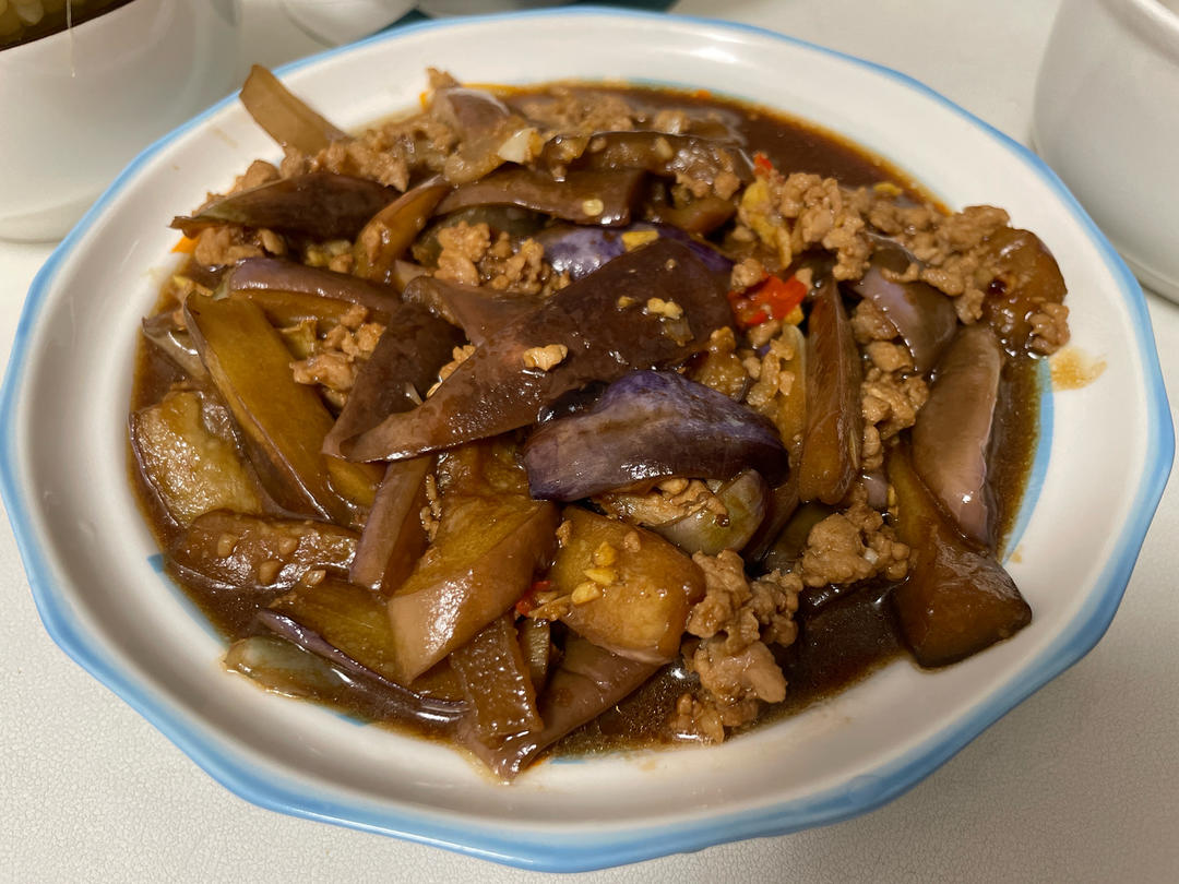 开胃下饭菜！巨简单的家常鱼香茄子煲