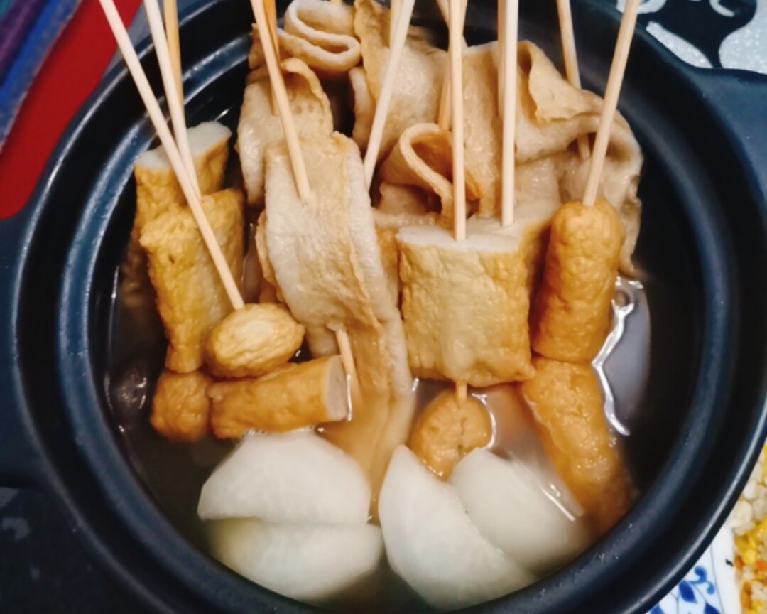 自制汤底韩式鱼饼汤(关东煮🍢)的做法
