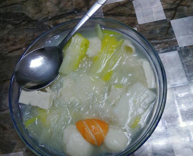 粉丝汤的做法