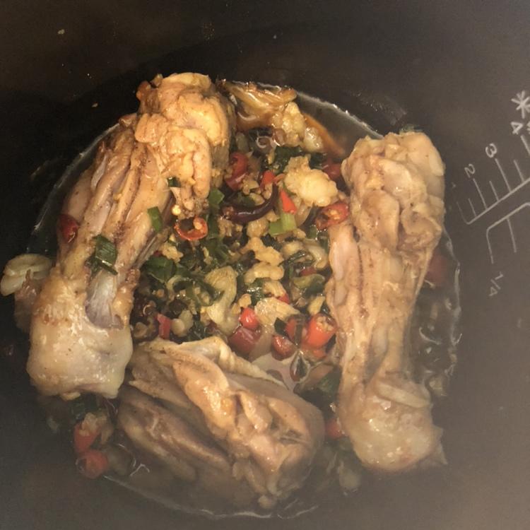 懒人电饭煲鸡腿