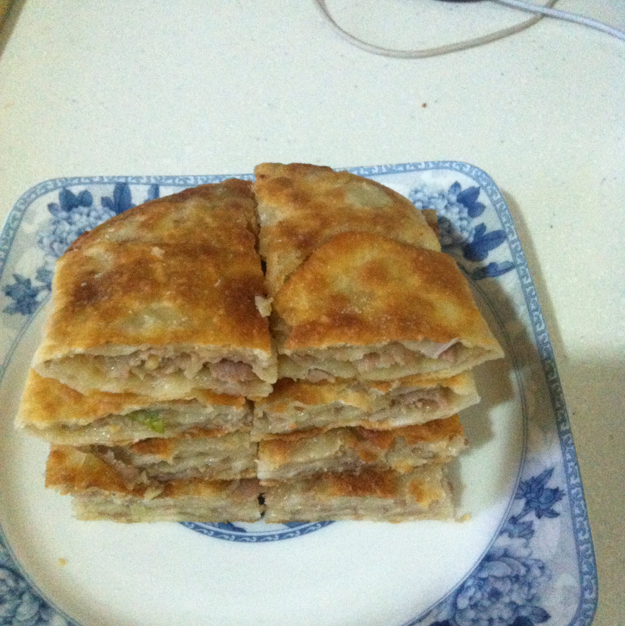 千层牛肉饼
