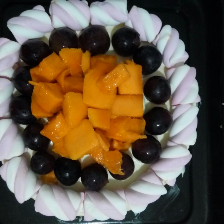 猫可儿做的君之版戚风蛋糕