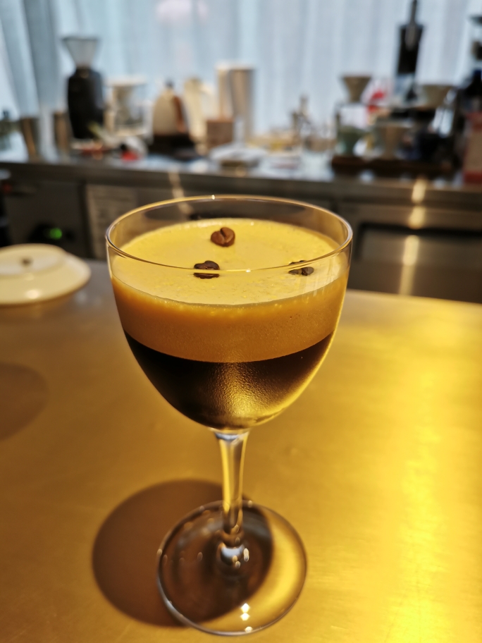 最提神的马天尼鸡尾酒Espresso martini