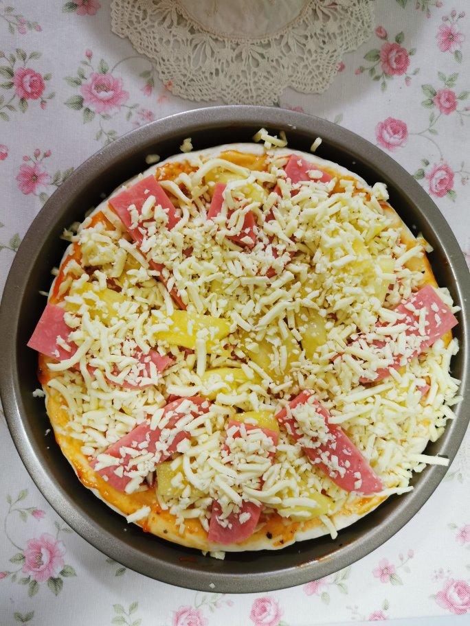 9寸家庭田园披萨【北鼎烤箱食谱】