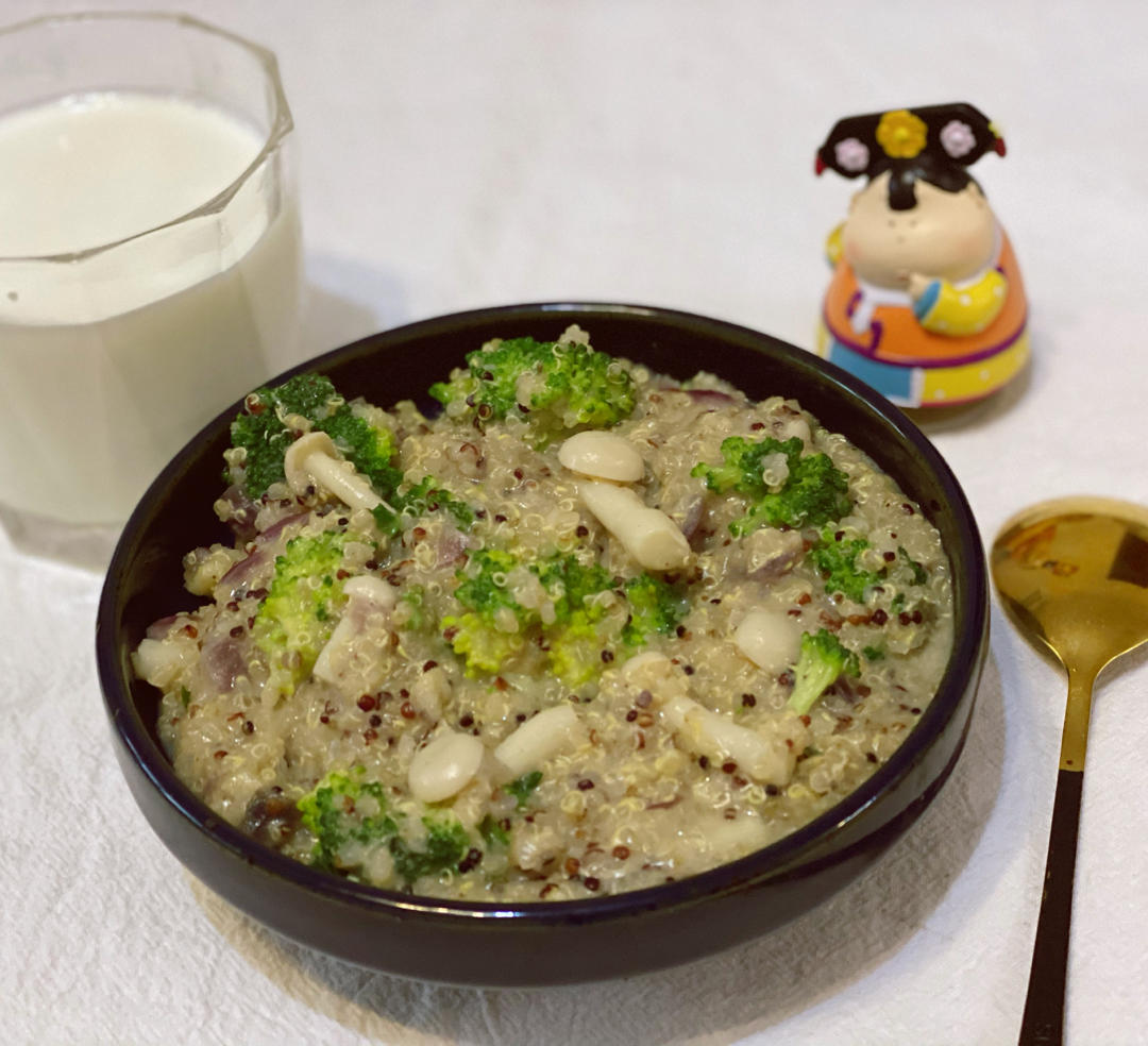 全素口蘑豆浆藜麦饭【健康一锅端】