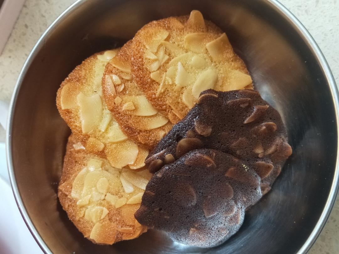 消灭蛋白好帮手：杏仁瓦片