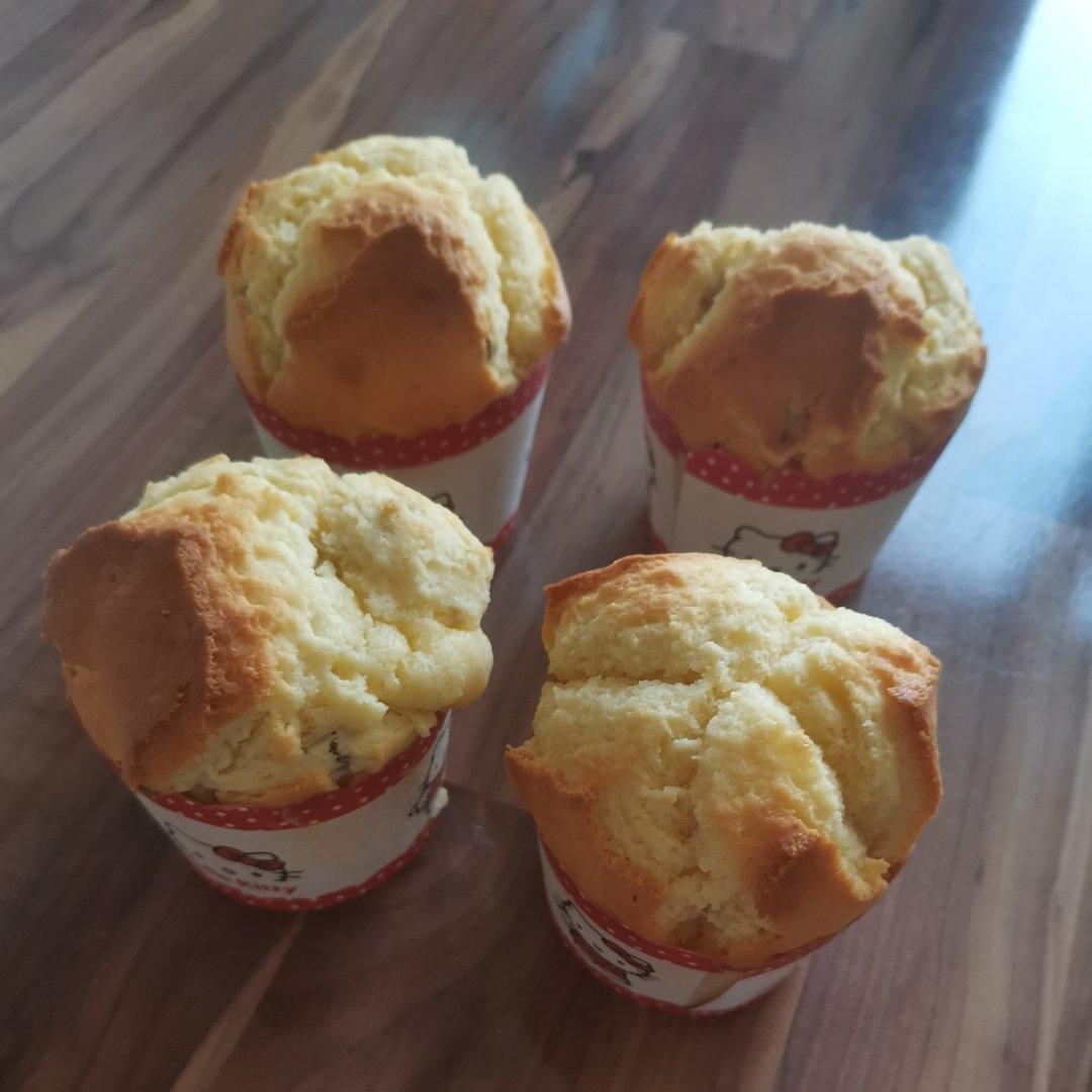 超简单【爆浆蓝莓玛芬蛋糕】