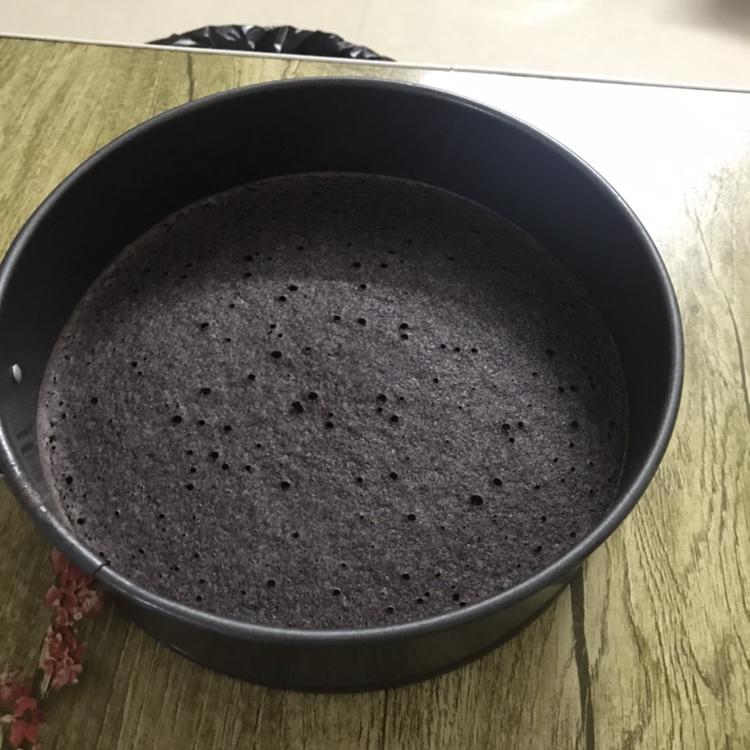 健康美味的黑米糕
