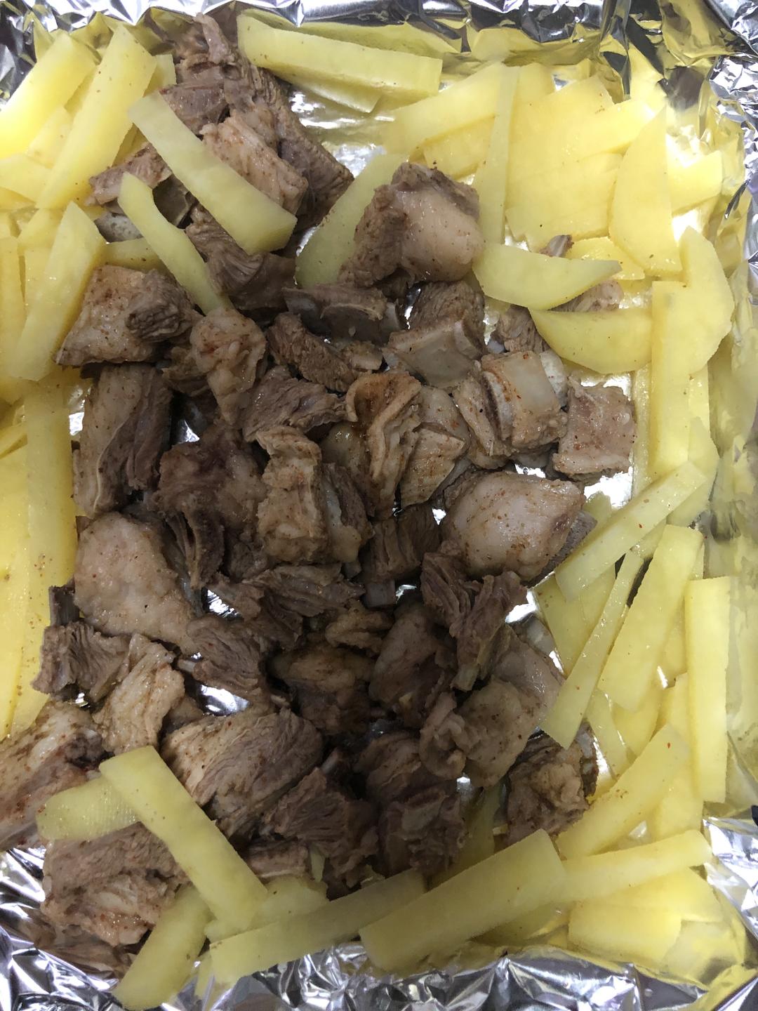 简易烤箱小羊排的做法