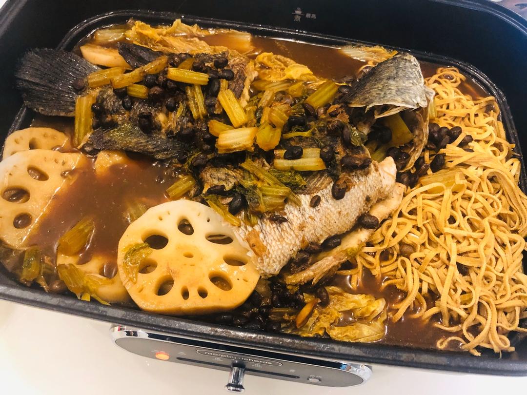 摩飞多功能锅菜谱系列之自制烤鱼