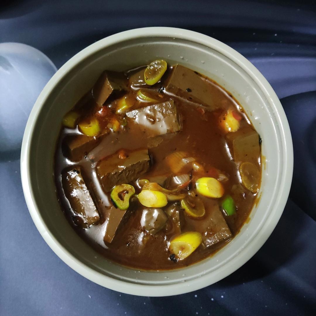 无敌好吃入味红烧猪血