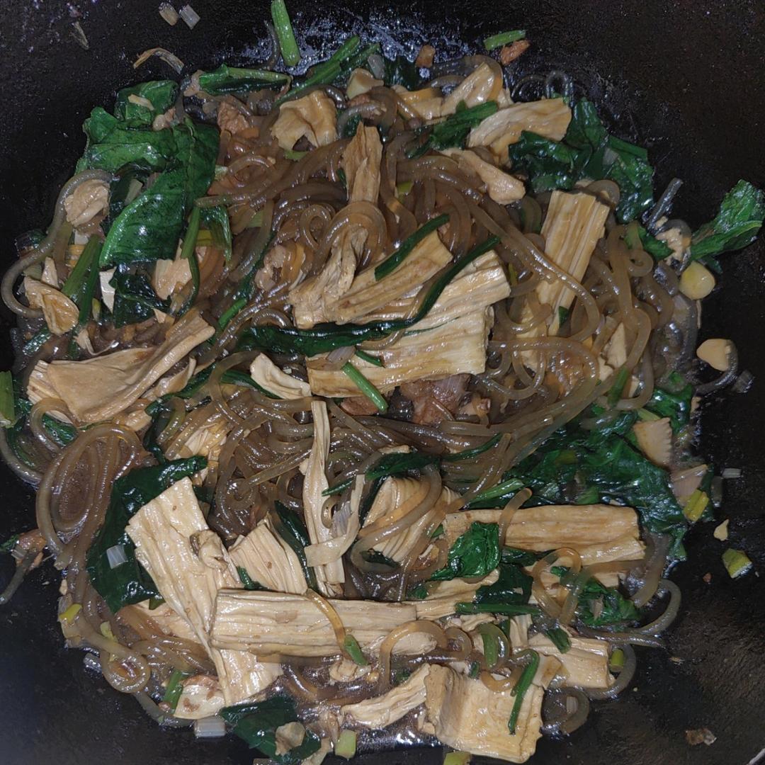 粉条腐竹炖鸡