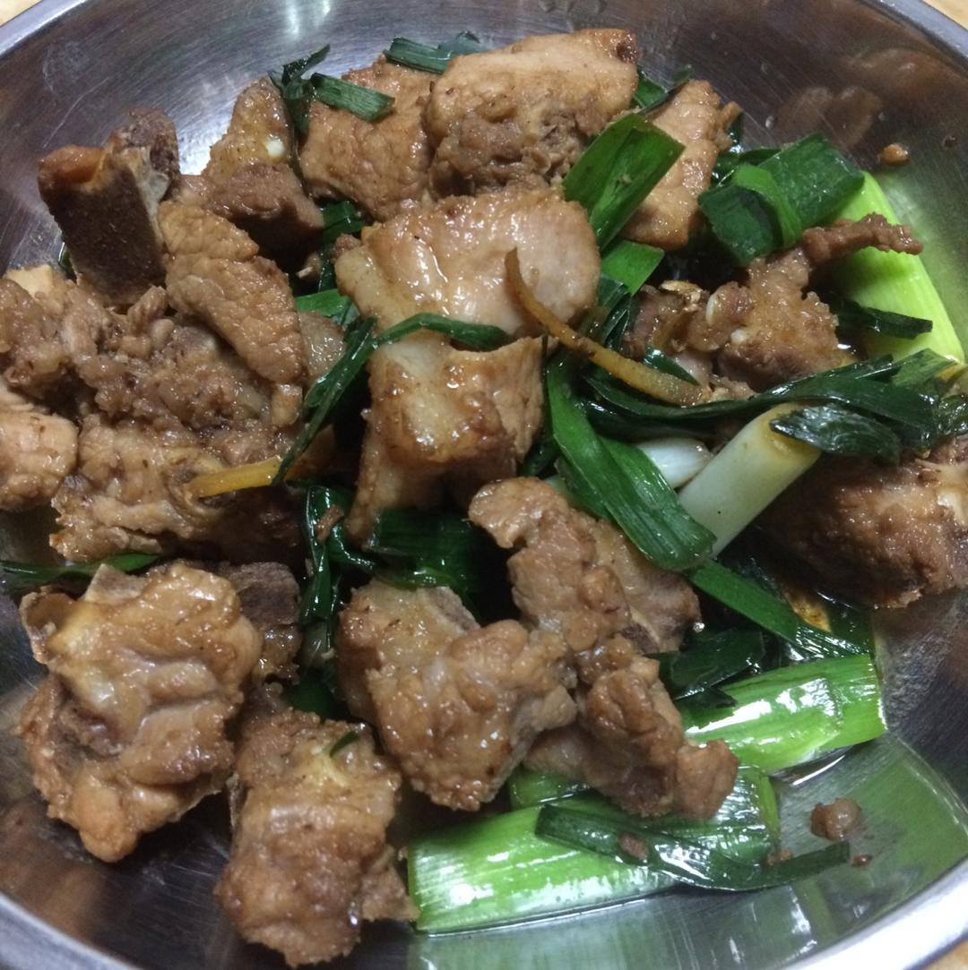 生炒排骨