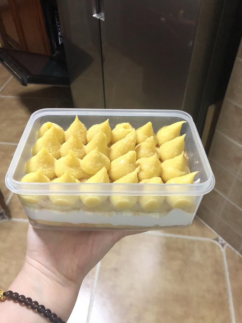 日式豆乳盒子蛋糕