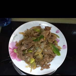 葱爆羊肉