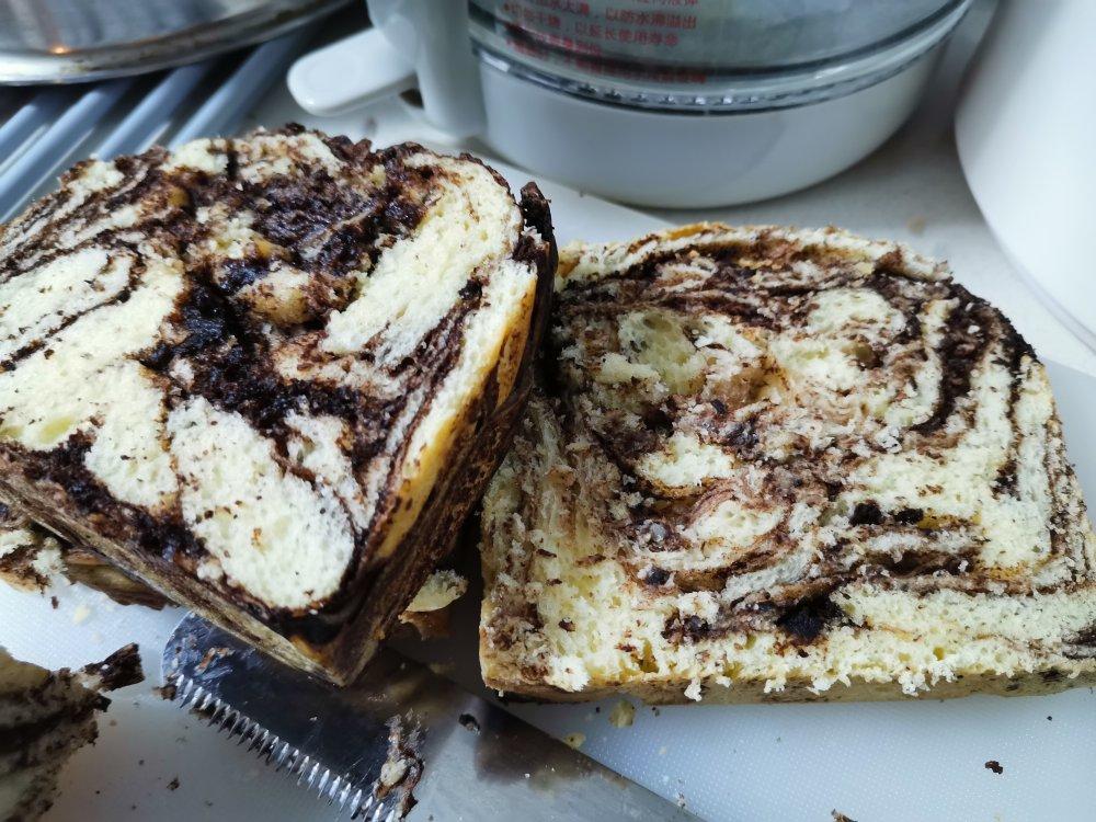 🍫浓郁巧克力吐司🍫
—复刻版爸爸糖吐司面包
