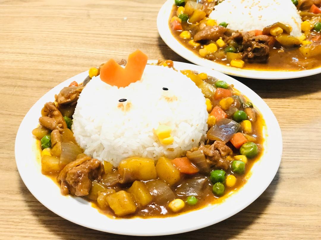 咖喱鸡肉饭