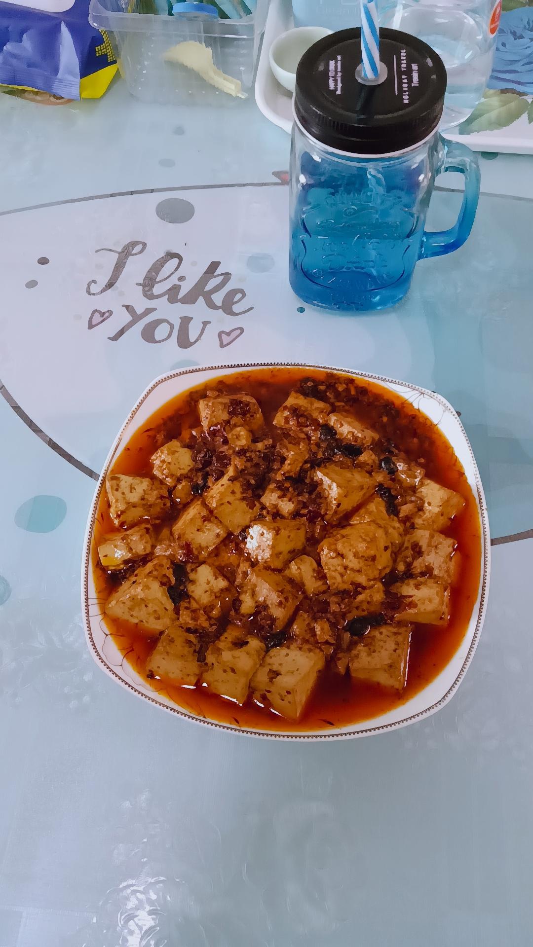 简单易学的下饭菜麻婆豆腐（素版）