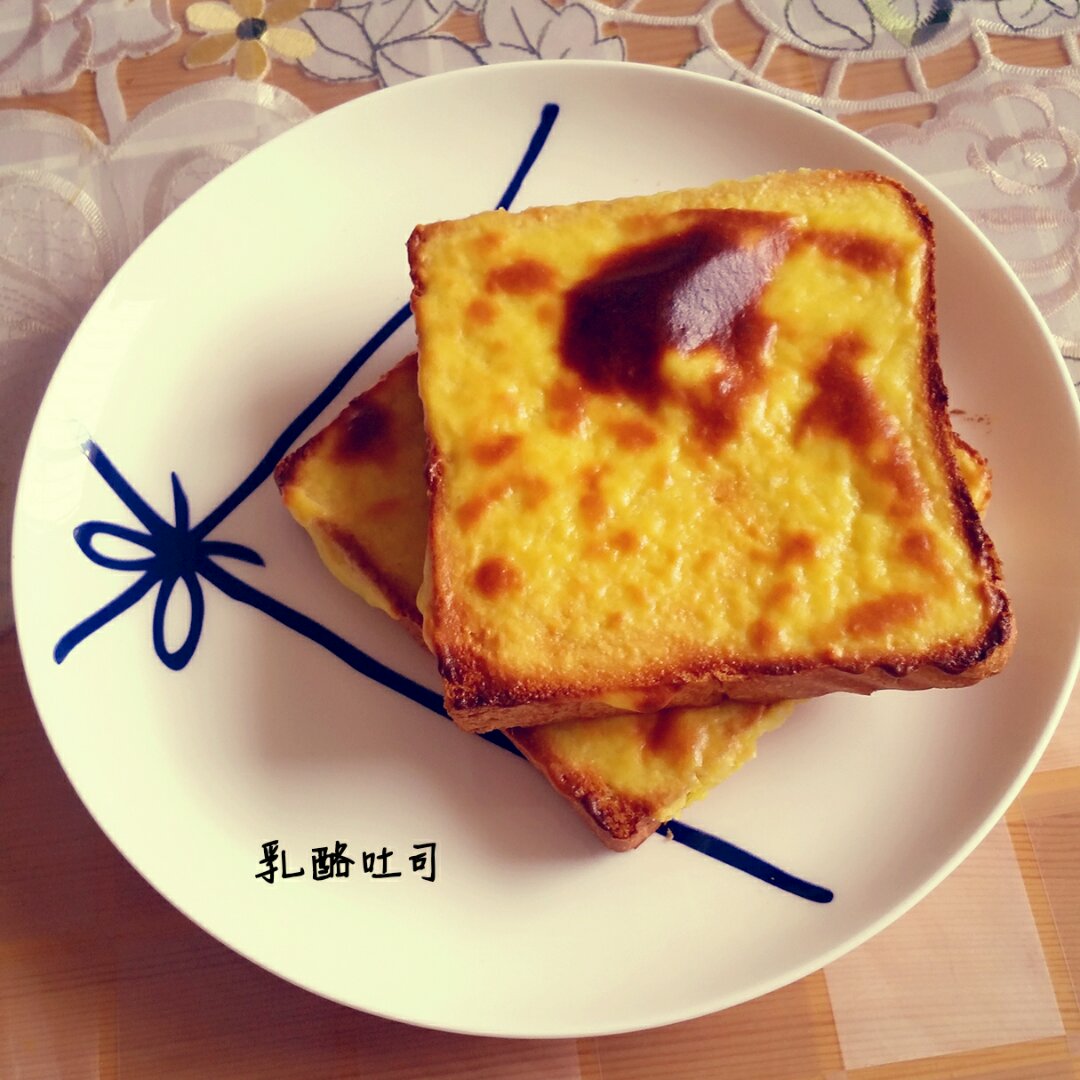 乳酪厚片（消耗吐司，奶油奶酪）