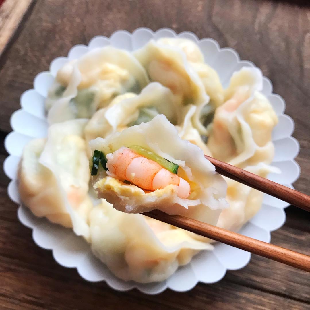 黄瓜鲜虾鸡蛋饺
