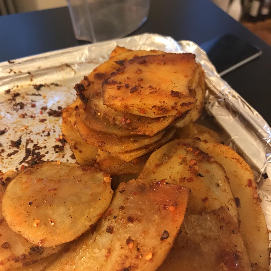 烤土豆片