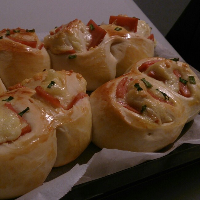 培根乳酪小面包