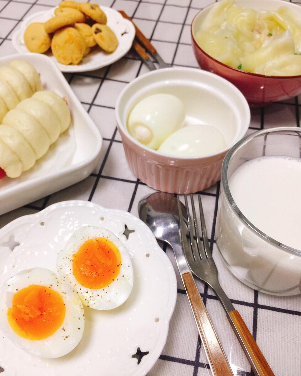 家有俩小学生的早餐