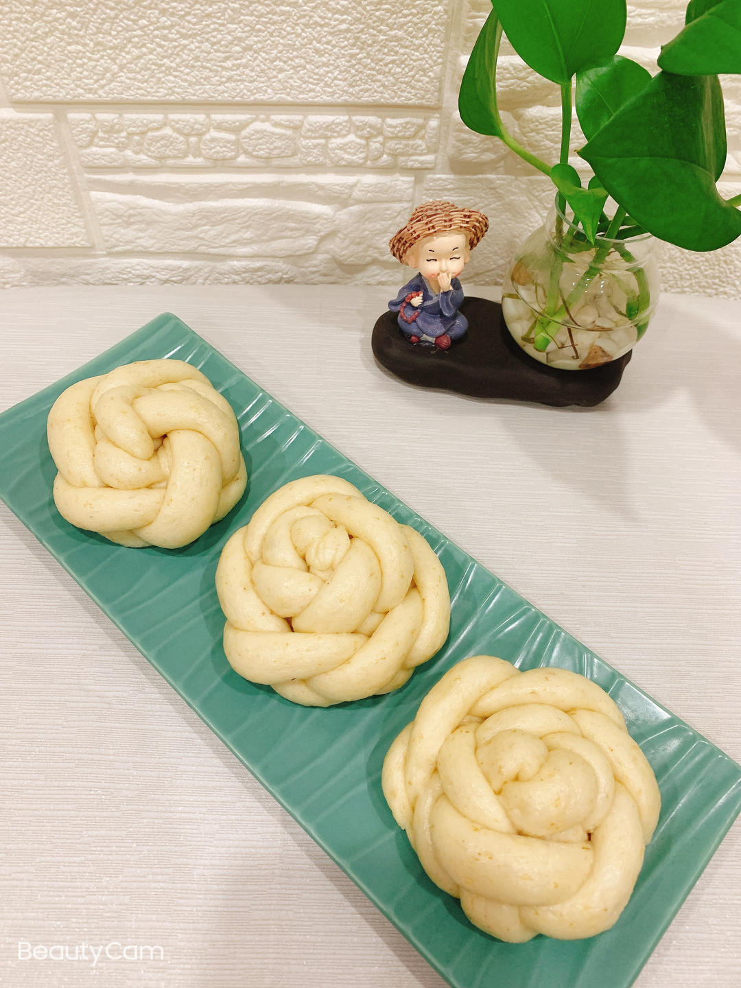 牛奶燕麦🌺花卷 越嚼越甘香营养又健康！