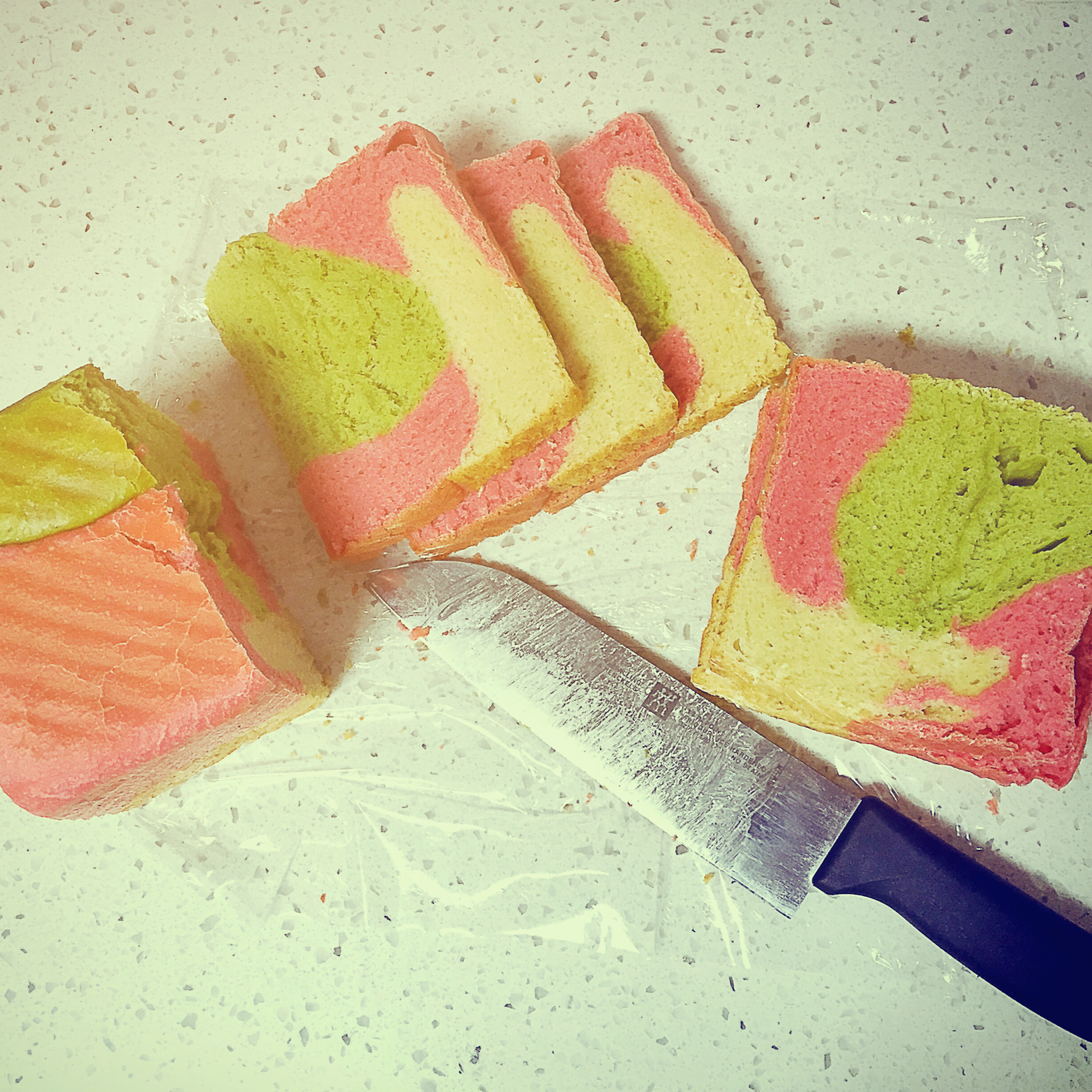 蔓越莓三色吐司