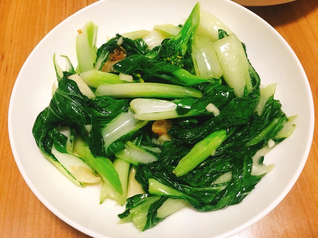 蒜蓉奶白菜