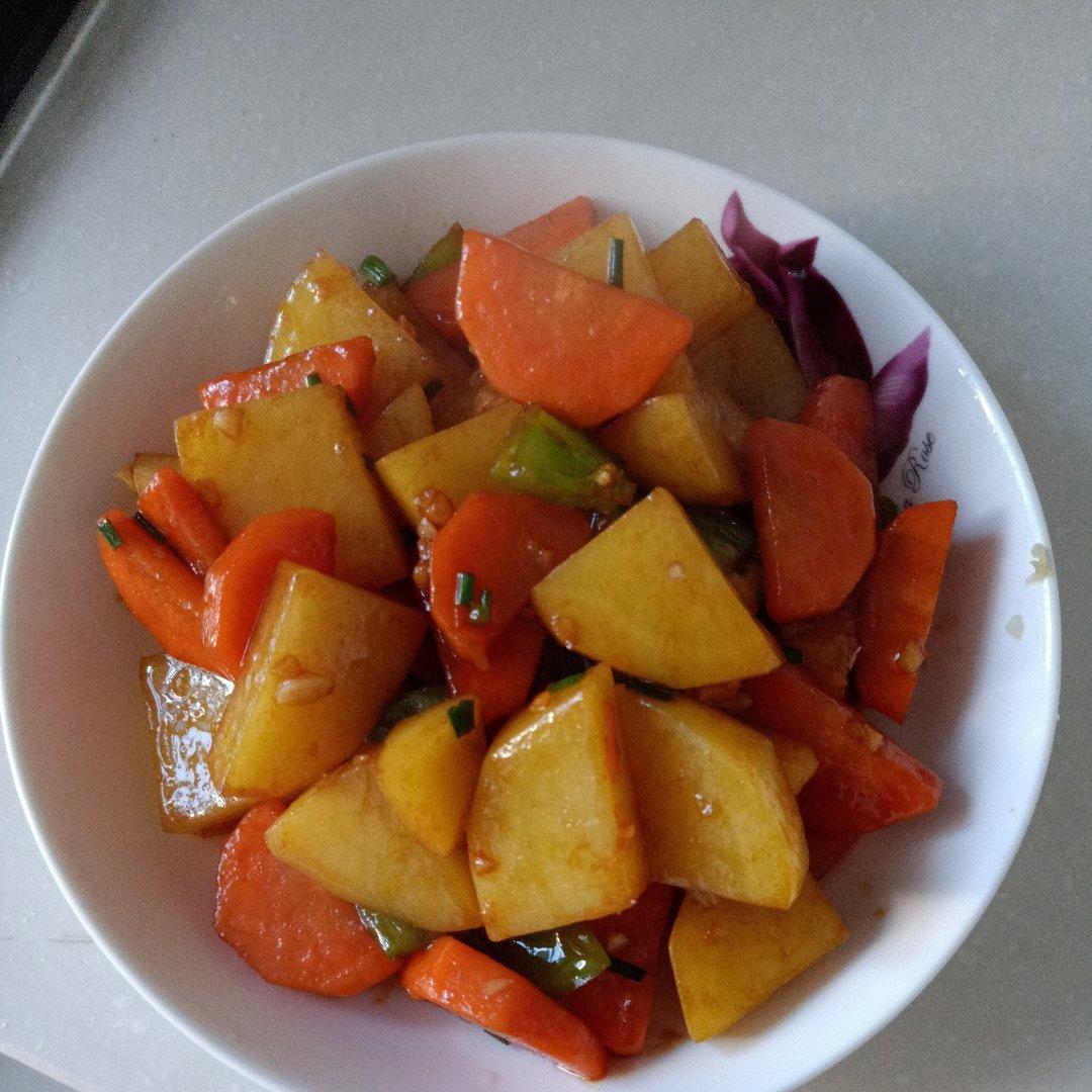 素炒三样