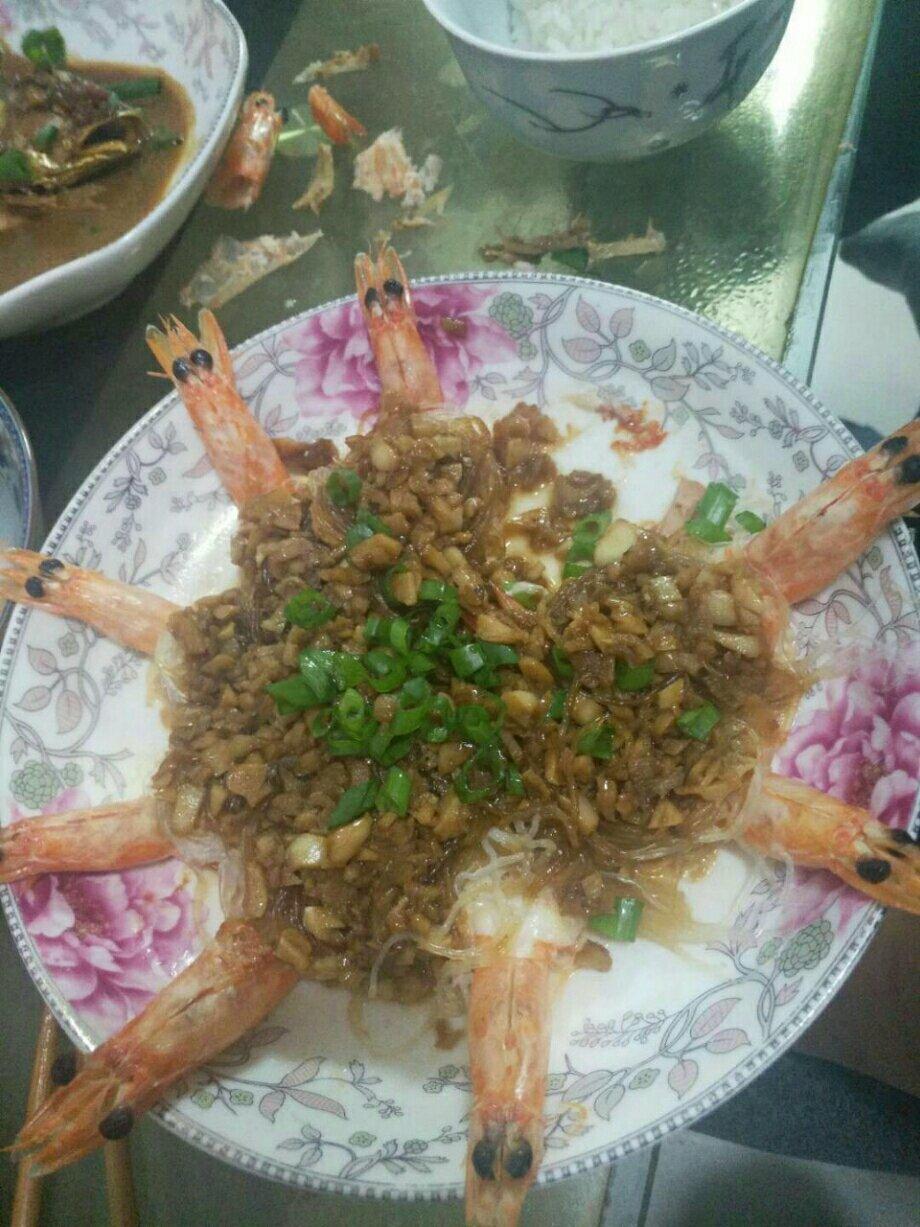 蒜蓉粉丝蒸虾