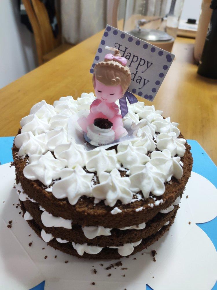 可可戚风蛋糕（8寸）