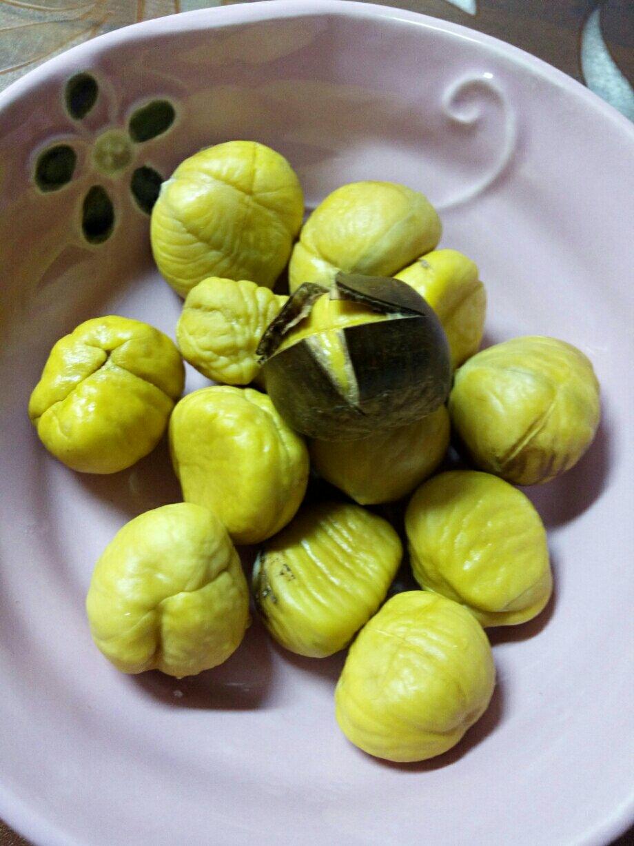 剥板栗最省事、最省时的方法