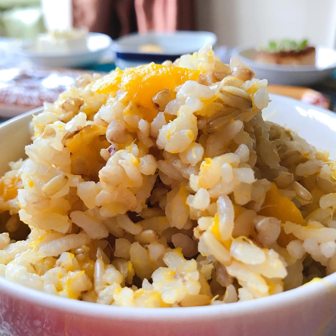伊壁鸠鲁派做的日式南瓜糙米饭