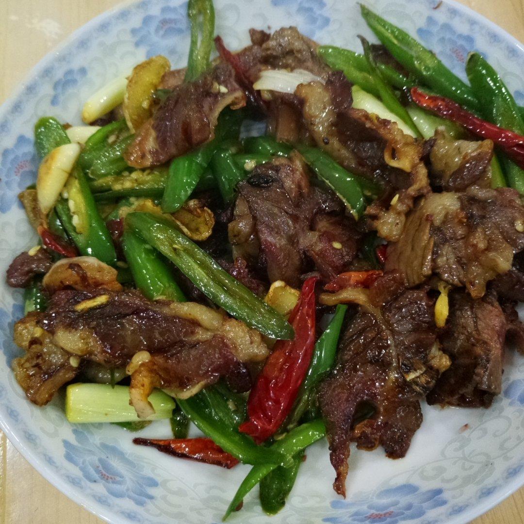 青椒牛肉