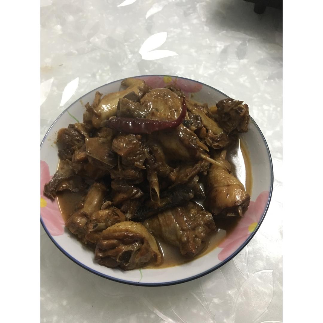 红烧鸡块
