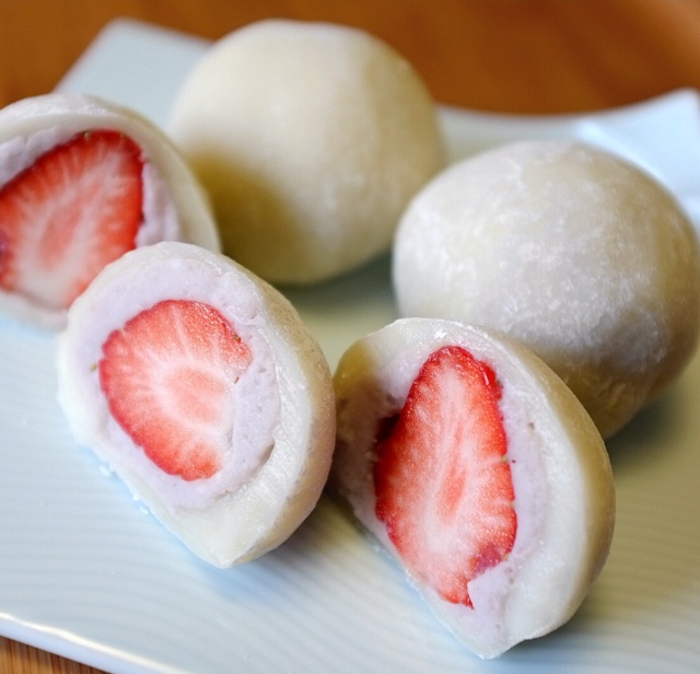 徐厨房做的草莓大福