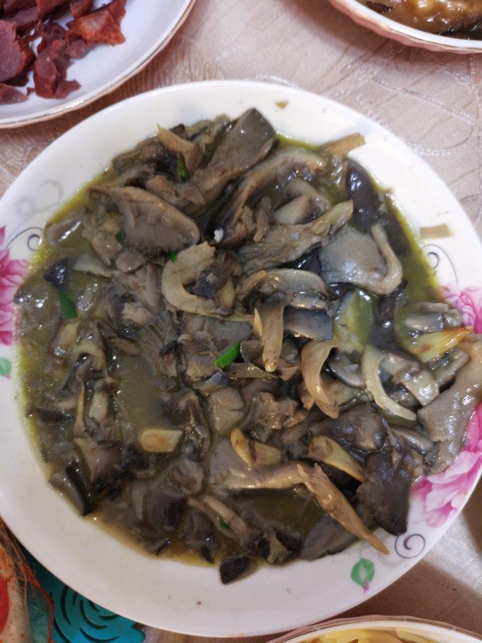 年夜饭-蚝油蘑菇