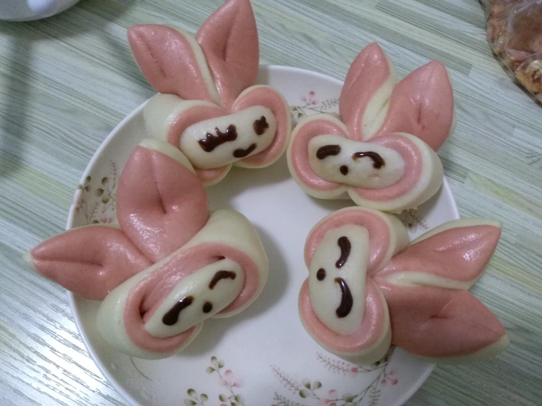 卡通兔子馒头
