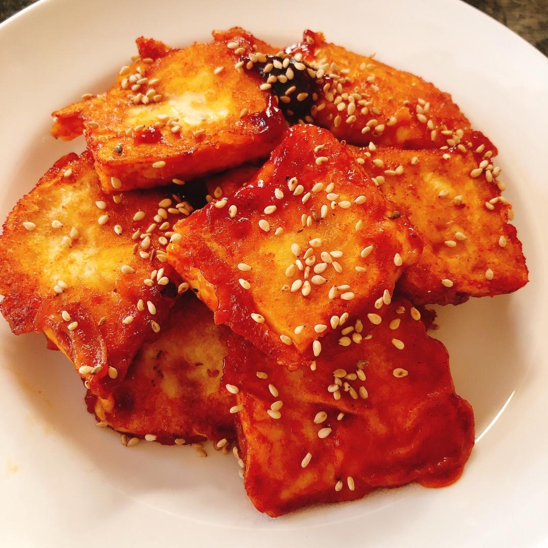 韩式煎豆腐 Side Dish Tofu