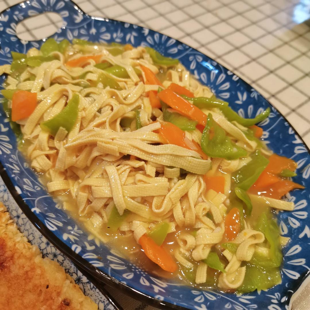 尖椒干豆腐