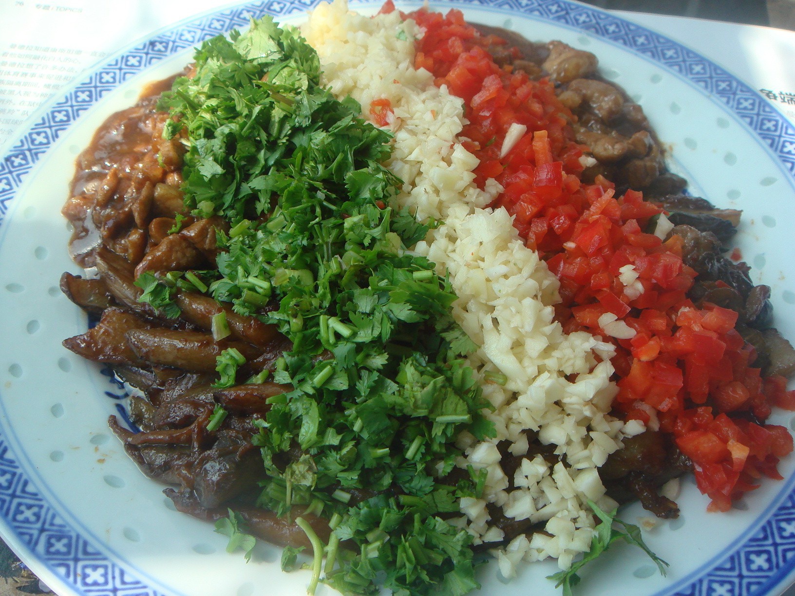 jgh饮食时光做的肉末扒茄子