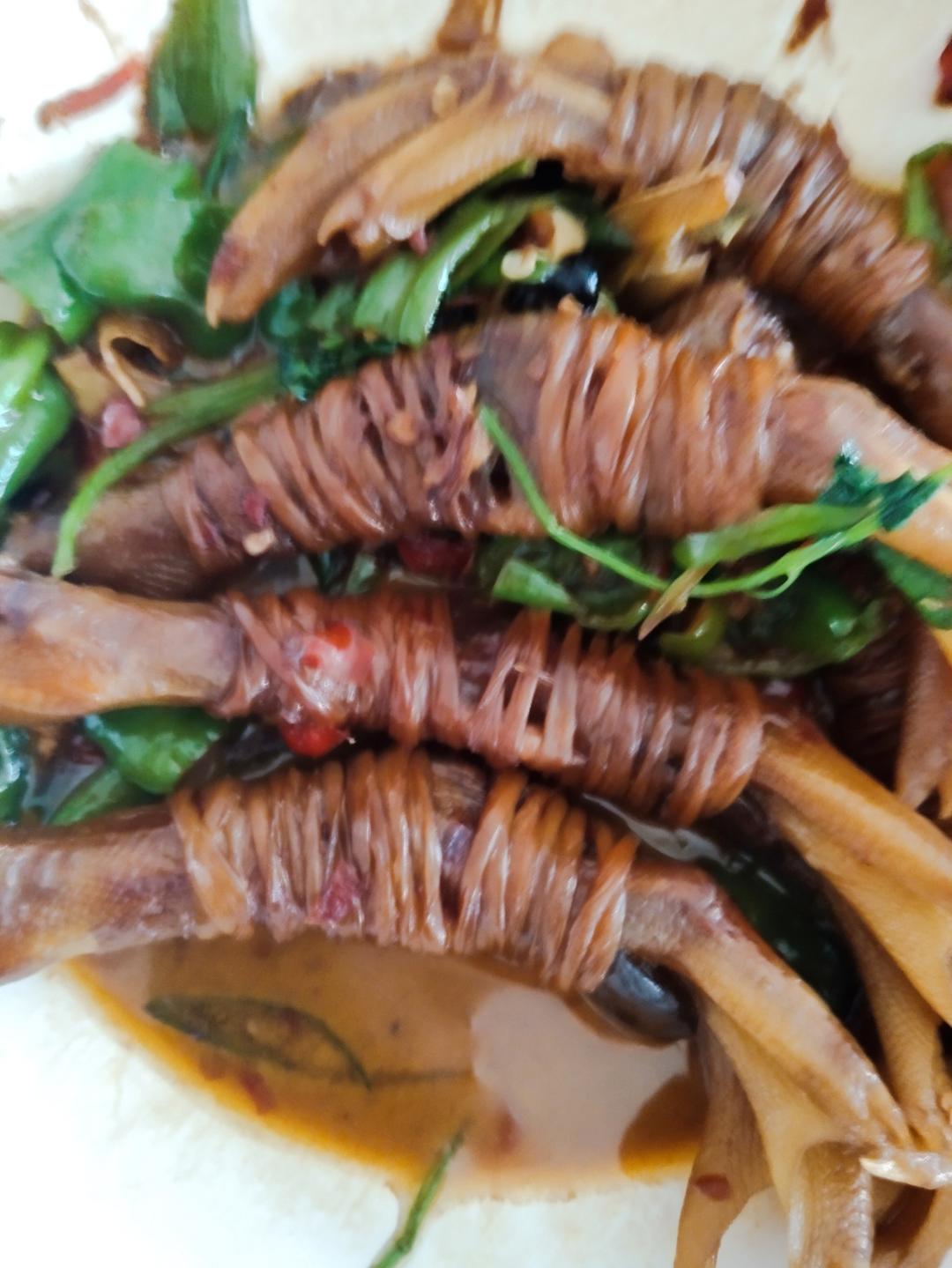 超超超极好吃的鸭脚包